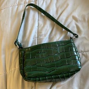 Feux leather green purse
